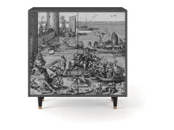 Aparador - 94x96x48 cm - BS3 - Saint Martin, Antracita
