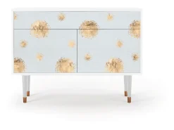 Aparador - 115x85x48 cm - BS4 - Sky Latte, Blanco