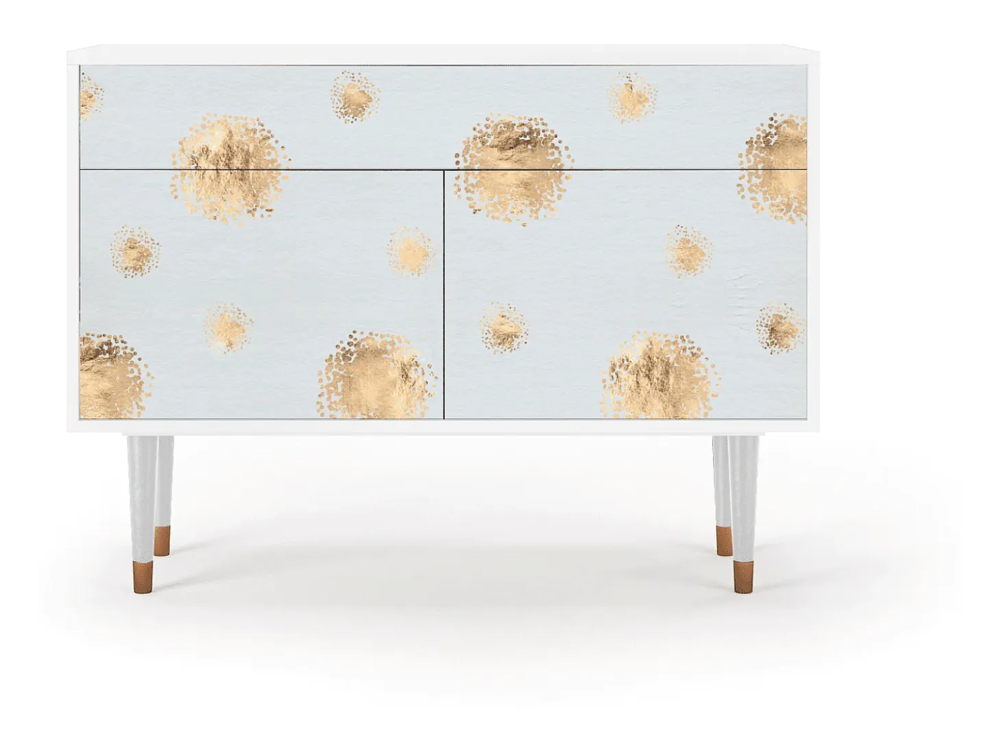 Aparador - 115x85x48 cm - BS4 - Sky Latte, Blanco