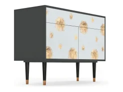 Aparador - 115x85x48 cm - BS4 - Sky Latte, Antracita
