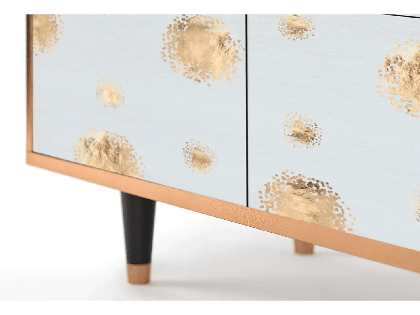 Aparador - 94x96x48 cm - BS3 - Sky Latte, Nogal