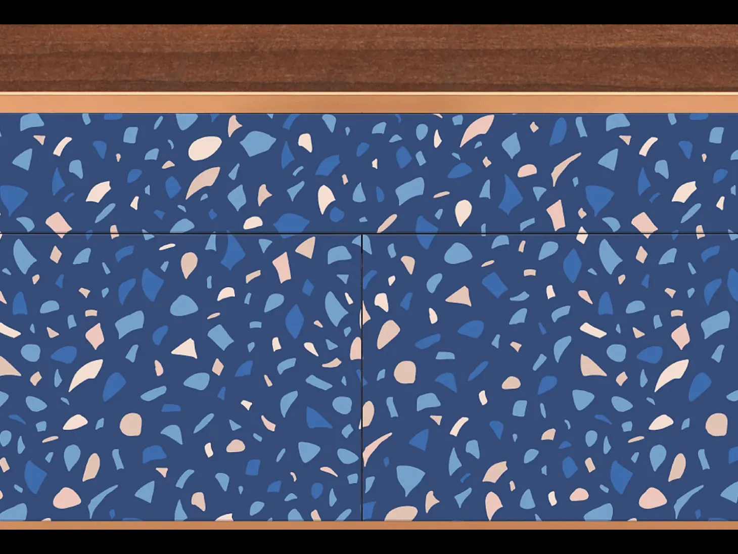Aparador - 115x85x48 cm - BS4 - Soap Whirpool, Nogal