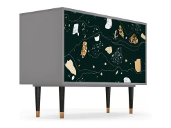 Aparador - 115x85x48 cm - BS4 - Space Rocks, Gris