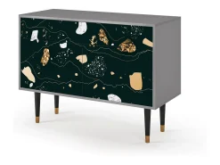 Aparador - 115x85x48 cm - BS4 - Space Rocks, Gris
