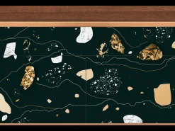 Aparador - 115x85x48 cm - BS4 - Space Rocks, Nogal