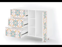 Aparador - 125x98x48 cm - BS2 - Spring Ceramics, Blanco