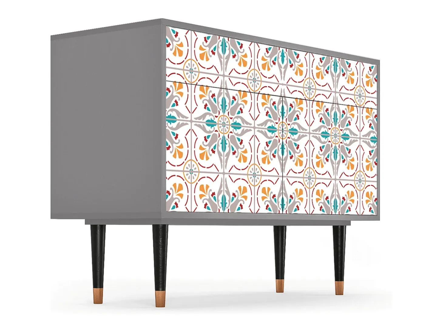 Aparador - 115x85x48 cm - BS4 - Spring Ceramics, Gris