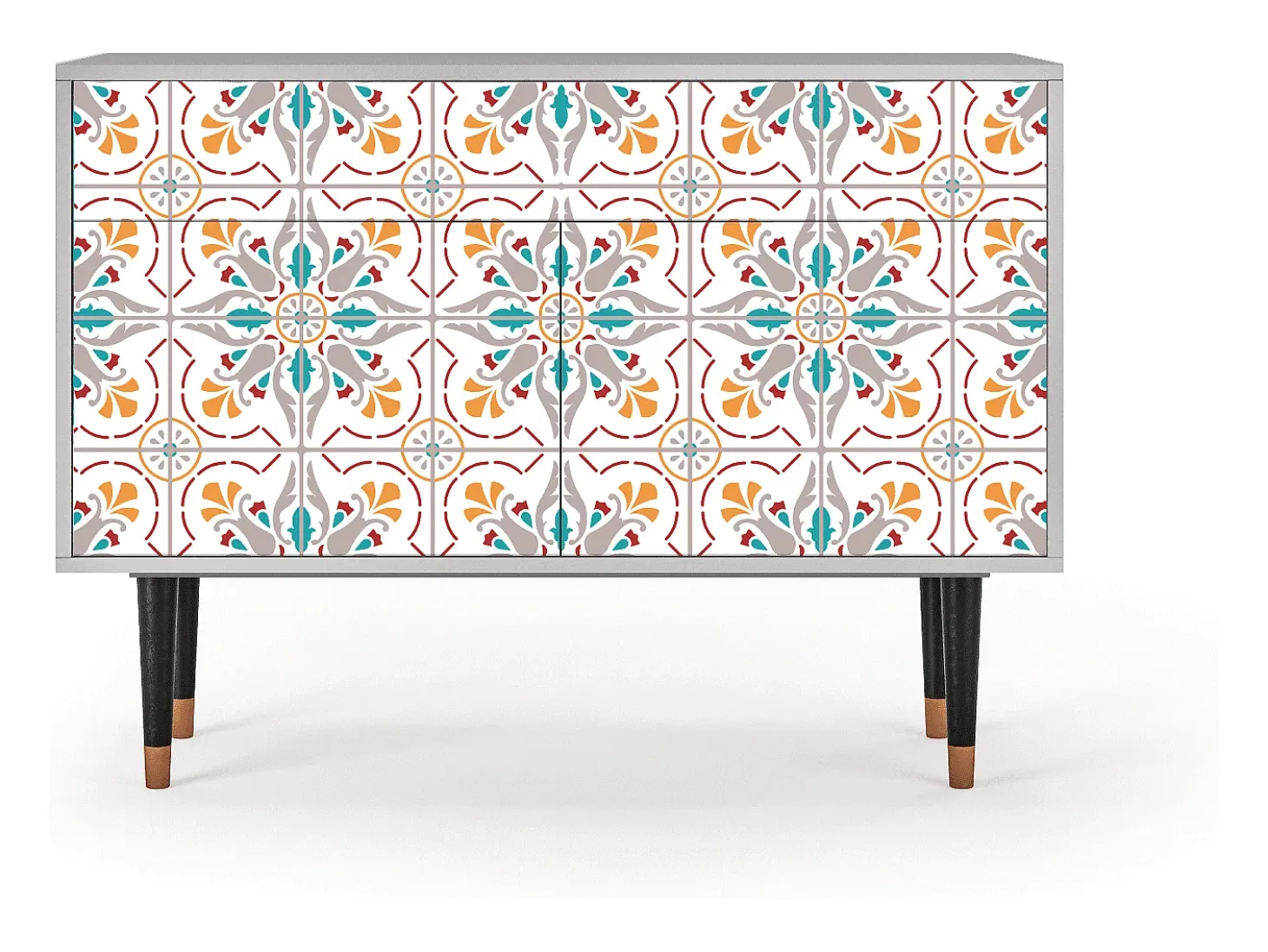 Aparador - 115x85x48 cm - BS4 - Spring Ceramics, Gris