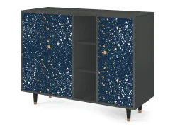 Aparador - 125x98x48 cm - BS2 - Starfall, Antracita