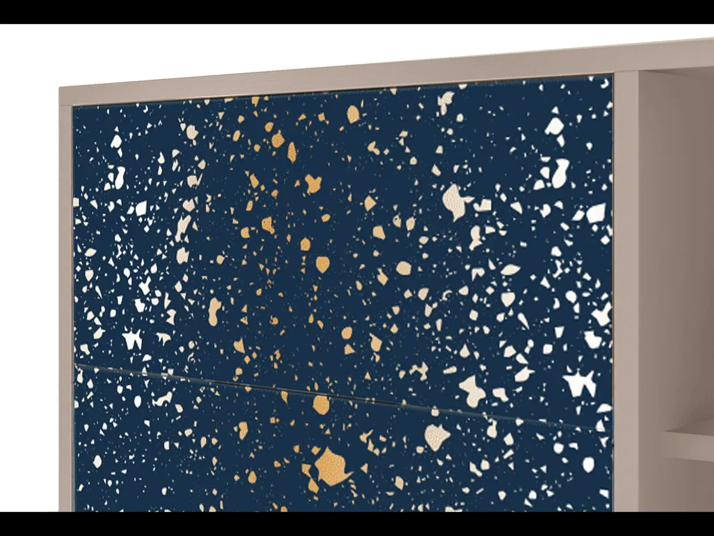 Aparador - 125x98x48 cm - BS2 - Starfall, Latte
