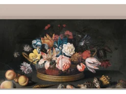 Aparador - 115x85x48 cm - BS4 - Still Life with Flowers, Latte
