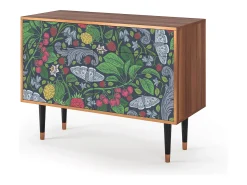 Aparador - 115x85x48 cm - BS4 - Summer Berries, Nogal