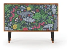 Aparador - 115x85x48 cm - BS4 - Summer Berries, Nogal