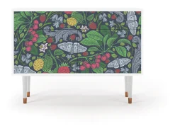 Aparador - 115x85x48 cm - BS4 - Summer Berries, Blanco