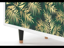 Aparador - 94x96x48 cm - BS3 - Sunny Palm Tree, Blanco