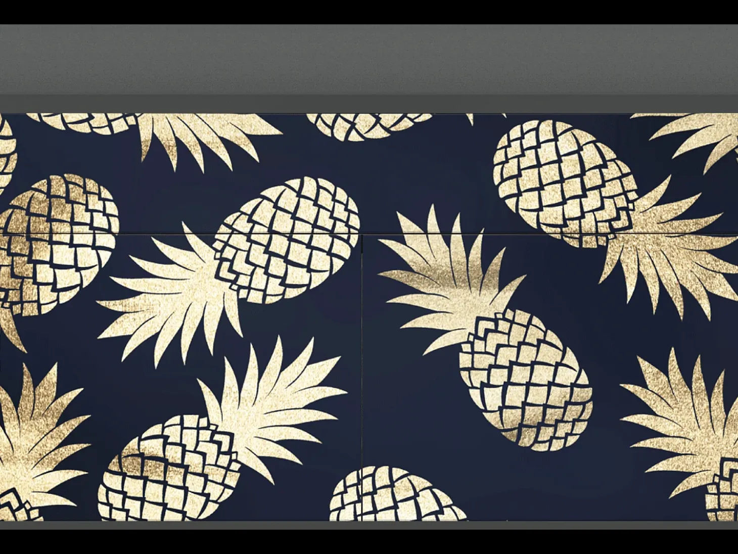 Aparador - 115x85x48 cm - BS4 - Sunny Pineaple, Antracita