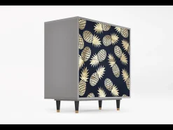 Aparador - 94x96x48 cm - BS3 - Sunny Pineaple, Gris