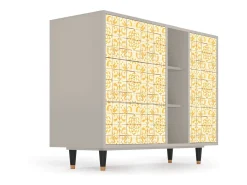 Aparador - 125x98x48 cm - BS2 - Sunshiny Tile, Arena