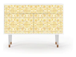 Aparador - 115x85x48 cm - BS4 - Sunshiny Tile, Blanco