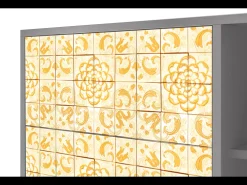 Aparador - 125x98x48 cm - BS2 - Sunshiny Tile, Gris