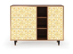 Aparador - 125x98x48 cm - BS2 - Sunshiny Tile, Nogal