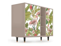 Aparador - 125x98x48 cm - BS2 - Sweet Flamingo, Latte