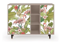 Aparador - 125x98x48 cm - BS2 - Sweet Flamingo, Latte