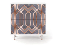 Aparador - 94x96x48 cm - BS3 - Taupe Anatomy, Blanco