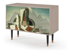 Aparador - 115x85x48 cm - BS4 - The Cubist Paintings , Latte