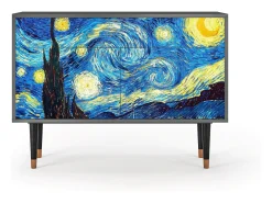 Aparador - 115x85x48 cm - BS4 - The Starry Night , Antracita