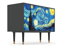 Aparador - 115x85x48 cm - BS4 - The Starry Night , Antracita