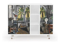 Aparador - 125x98x48 cm - BS2 - The Studio , Blanco