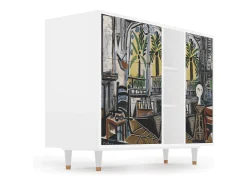 Aparador - 125x98x48 cm - BS2 - The Studio , Blanco