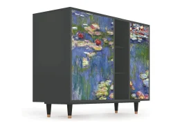 Aparador - 125x98x48 cm - BS2 - The water lily pond , Antracita