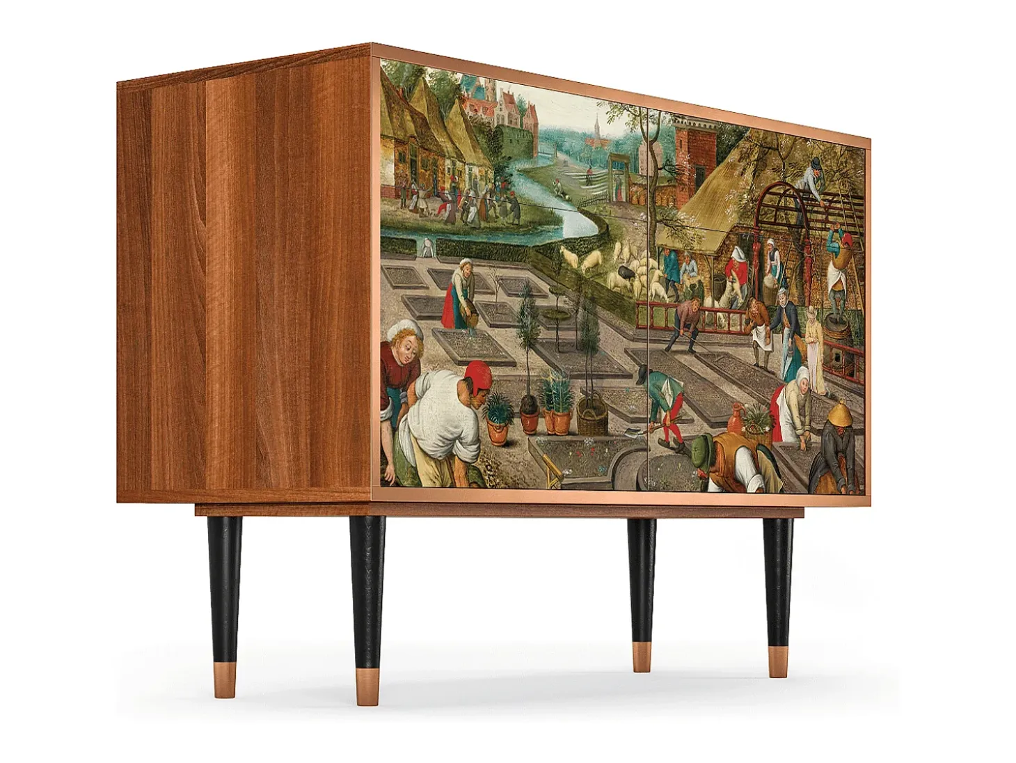Aparador - 115x85x48 cm - BS4 - The Younger - Spring, Nogal