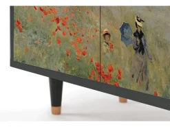 Aparador - 94x96x48 cm - BS3 - The Poppy Field , Antracita