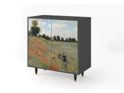 Aparador - 94x96x48 cm - BS3 - The Poppy Field , Antracita