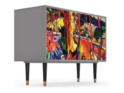 Aparador - 115x85x48 cm - BS4 - The Turning Road, Gris