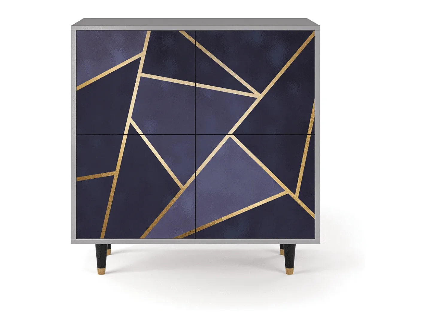 Aparador - 94x96x48 cm - BS3 - The Amethyst, Gris