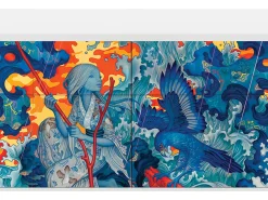 Aparador - 115x85x48 cm - BS4 - The Girl - James Jean, Blanco