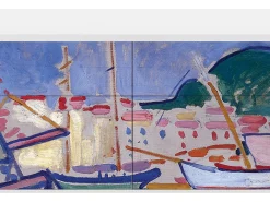 Aparador - 115x85x48 cm - BS4 - The Port of Collioure , Blanco