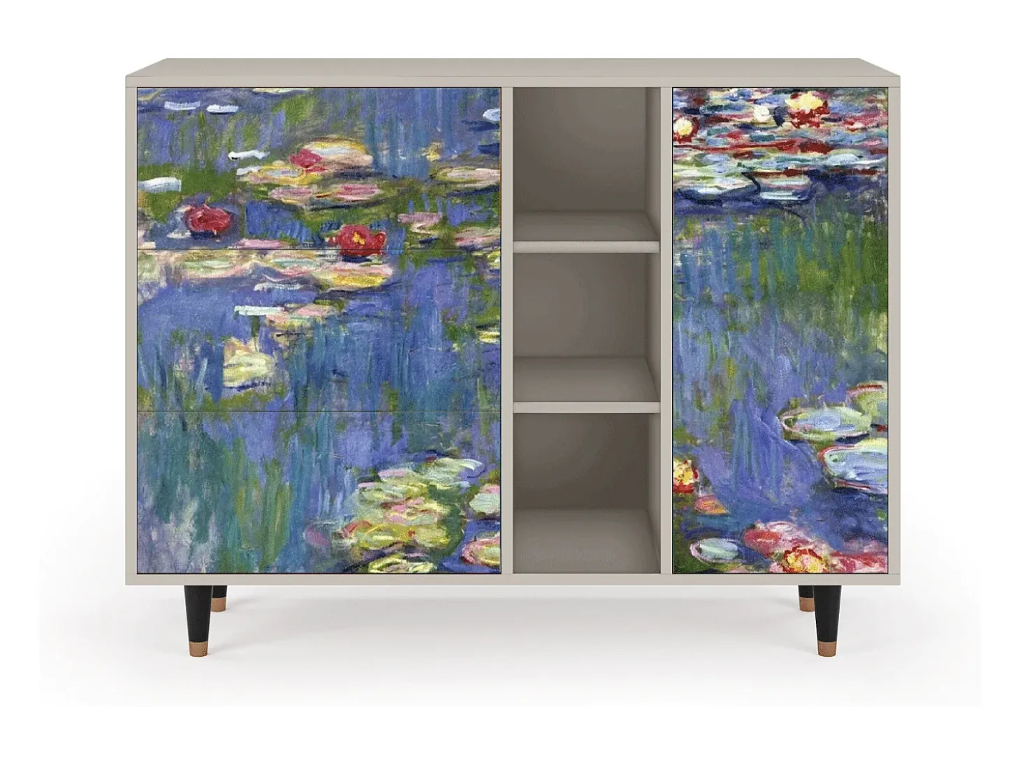 Aparador - 125x98x48 cm - BS2 - The water lily pond , Arena