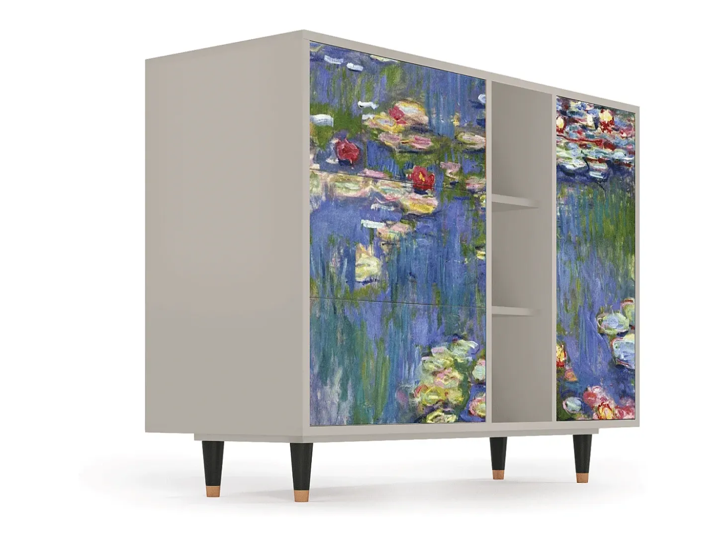 Aparador - 125x98x48 cm - BS2 - The water lily pond , Arena