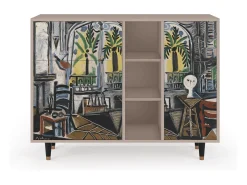 Aparador - 125x98x48 cm - BS2 - The Studio , Latte