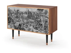 Aparador - 115x85x48 cm - BS4 - The Festival of Saint, Nogal