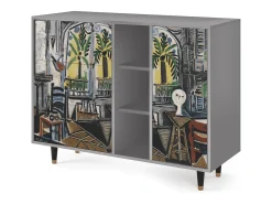 Aparador - 125x98x48 cm - BS2 - The Studio , Gris