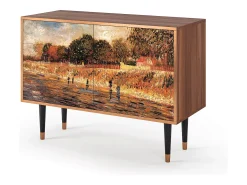 Aparador - 115x85x48 cm - BS4 - The Banks, Nogal