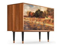 Aparador - 115x85x48 cm - BS4 - The Banks, Nogal