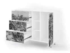 Aparador - 125x98x48 cm - BS2 - The Festival of Saint, Blanco
