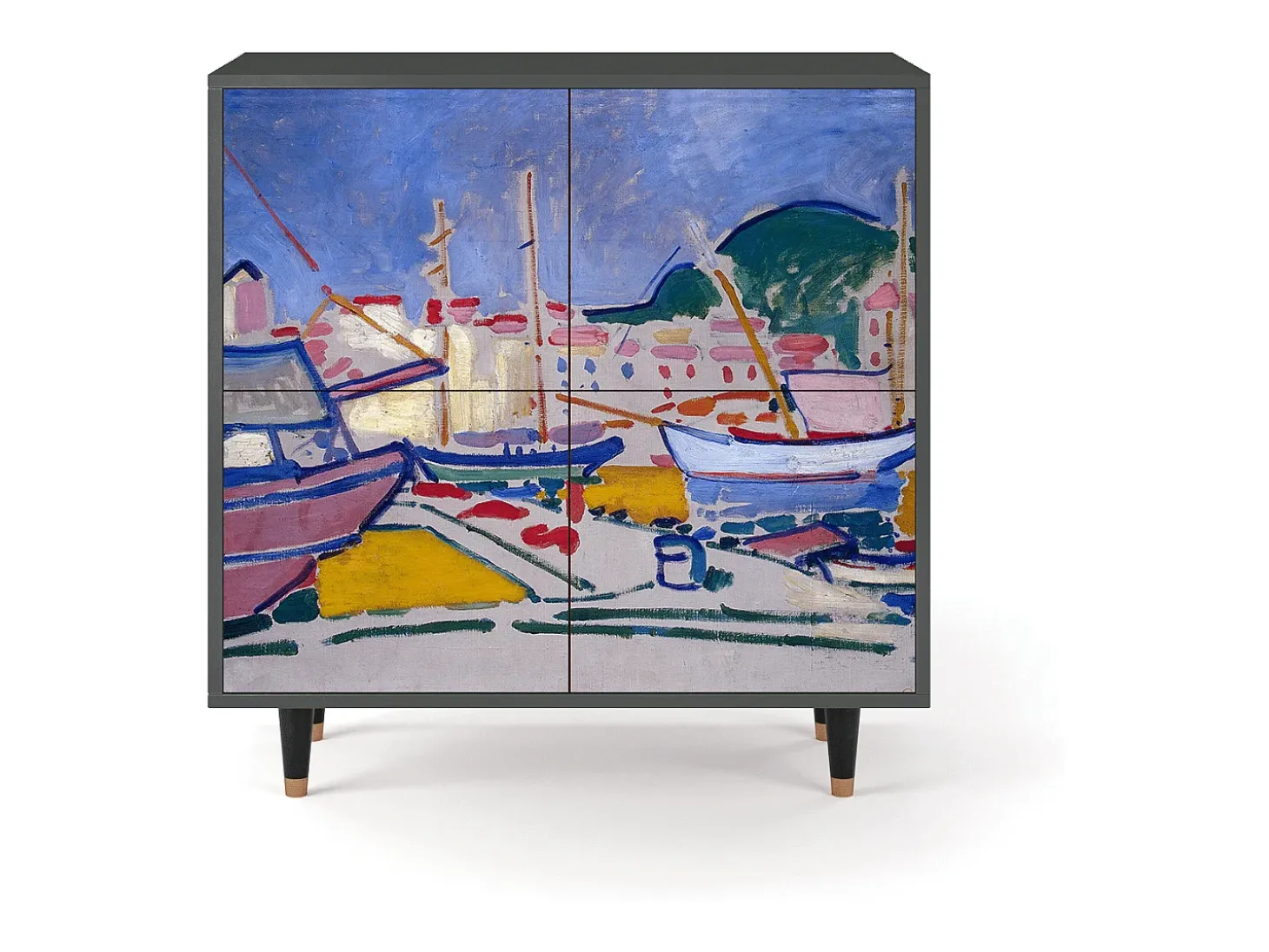 Aparador - 94x96x48 cm - BS3 - The Port of Collioure , Antracita